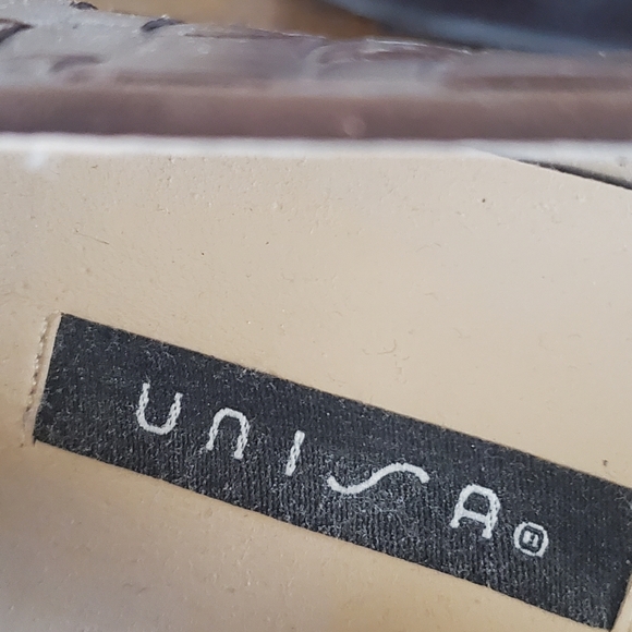 Unisa Woven Leather Slip On Shoes - Picture 5 of 6